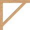 Ekena Millwork Traditional Block Smooth Bracket, Western Red Cedar, 3 1/2"W x 40"D x 40"H BKT04X40X40TRA05SWR - alternate 4